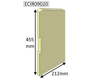 ECIR09020 Parkray Left Side Brick  |  Aspect 9